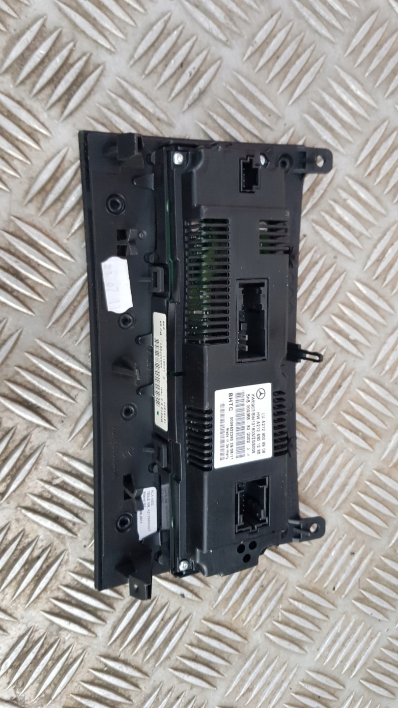 MERCEDES W212 Unite commande clima A2129008908