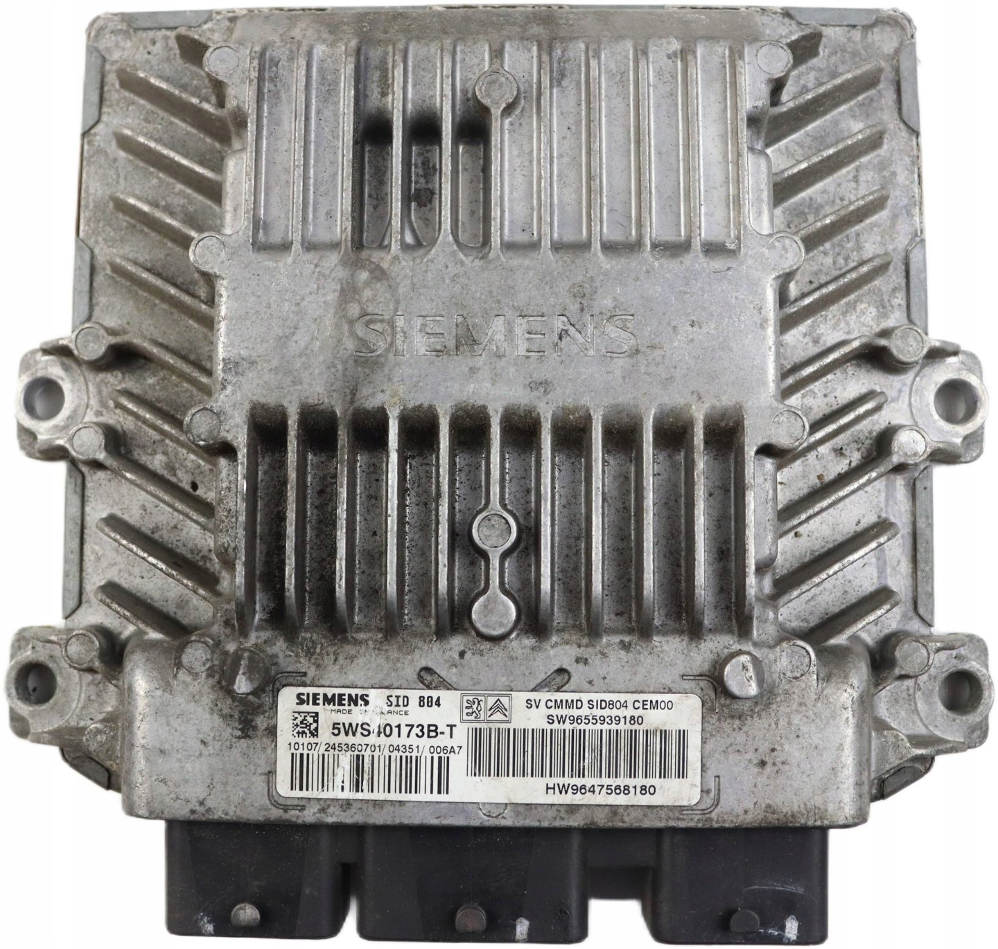 CITROEN C3 e computer Centralina Motore 1.4 HDI 9655939180 9647568180