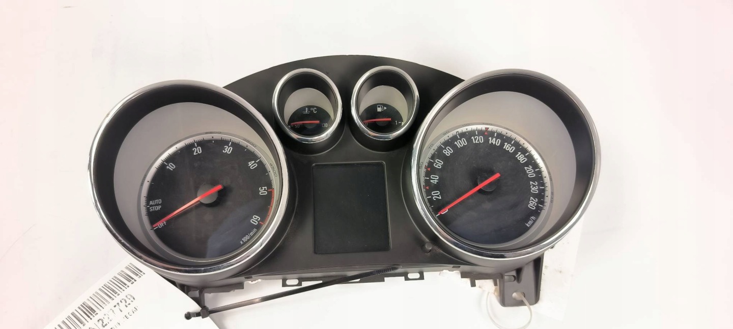 dials clock 600775881 OPEL ASTRA J