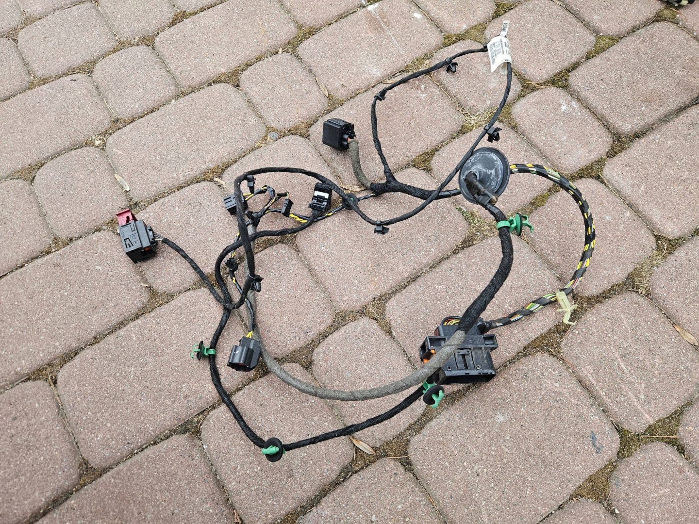 wiring bundle door front przednich prawych Opel Adam 13454263