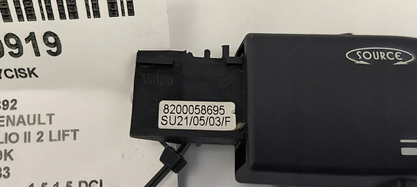 button 8200058695 RENAULT CLIO II 2 LIFT