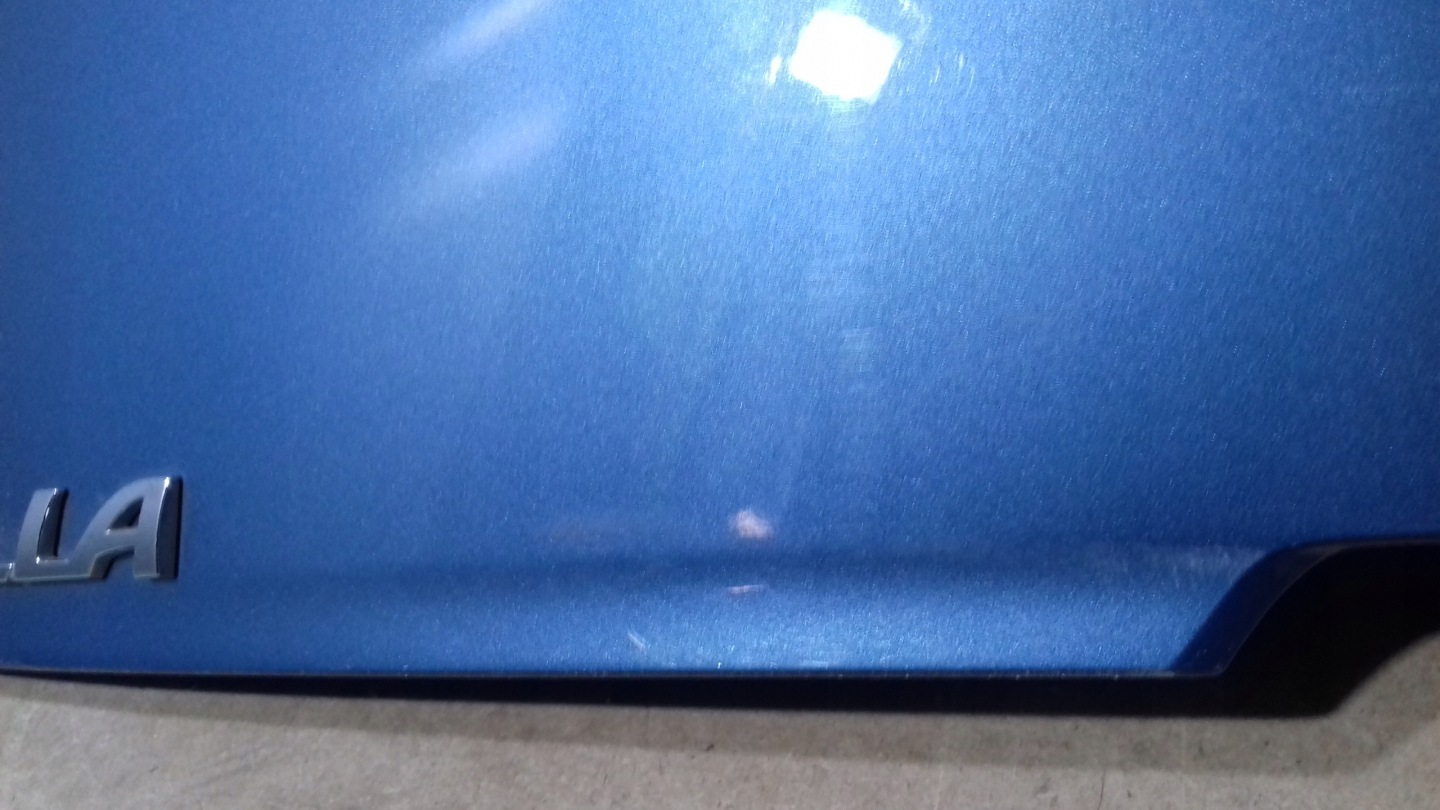 rear trunk door TOYOTA COROLLA E21 HATCHBACK 8U6 blue HB E210