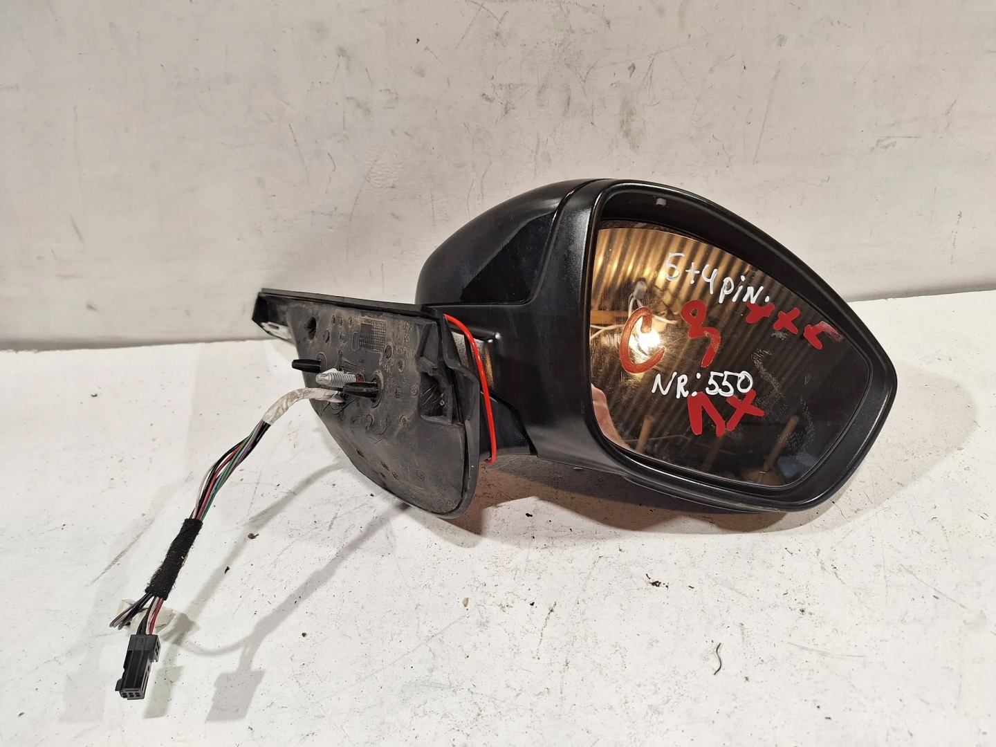 mirror exterior right Citroen C3 III 16- EU 9 PIN