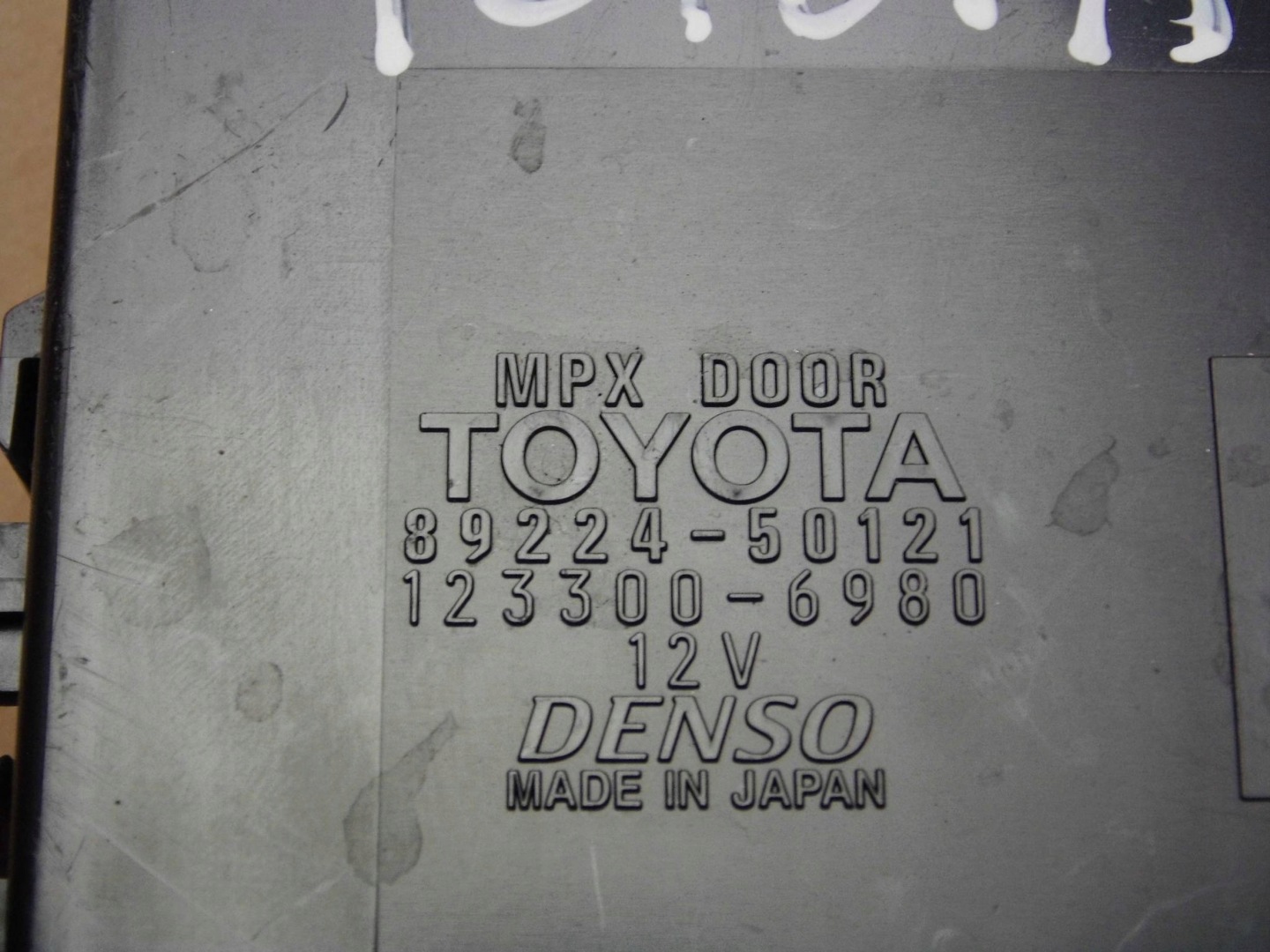 Lexus LS460 LS600H module computer control unit door right rear part