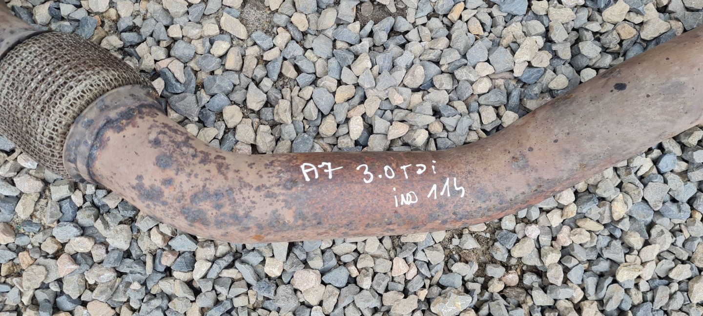 A7 4G pipe exhaust net DRGAN 3.0 TDI 4G0254350B A6 C7 4G