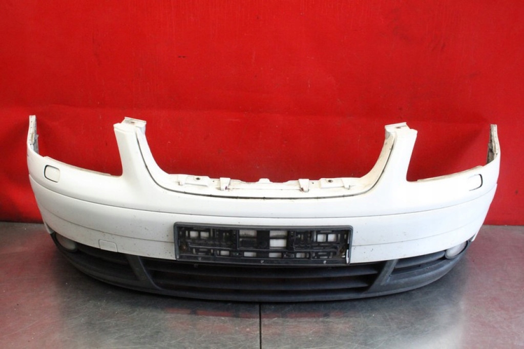bumper front front BIALY VW TOURAN 1 and 03-06