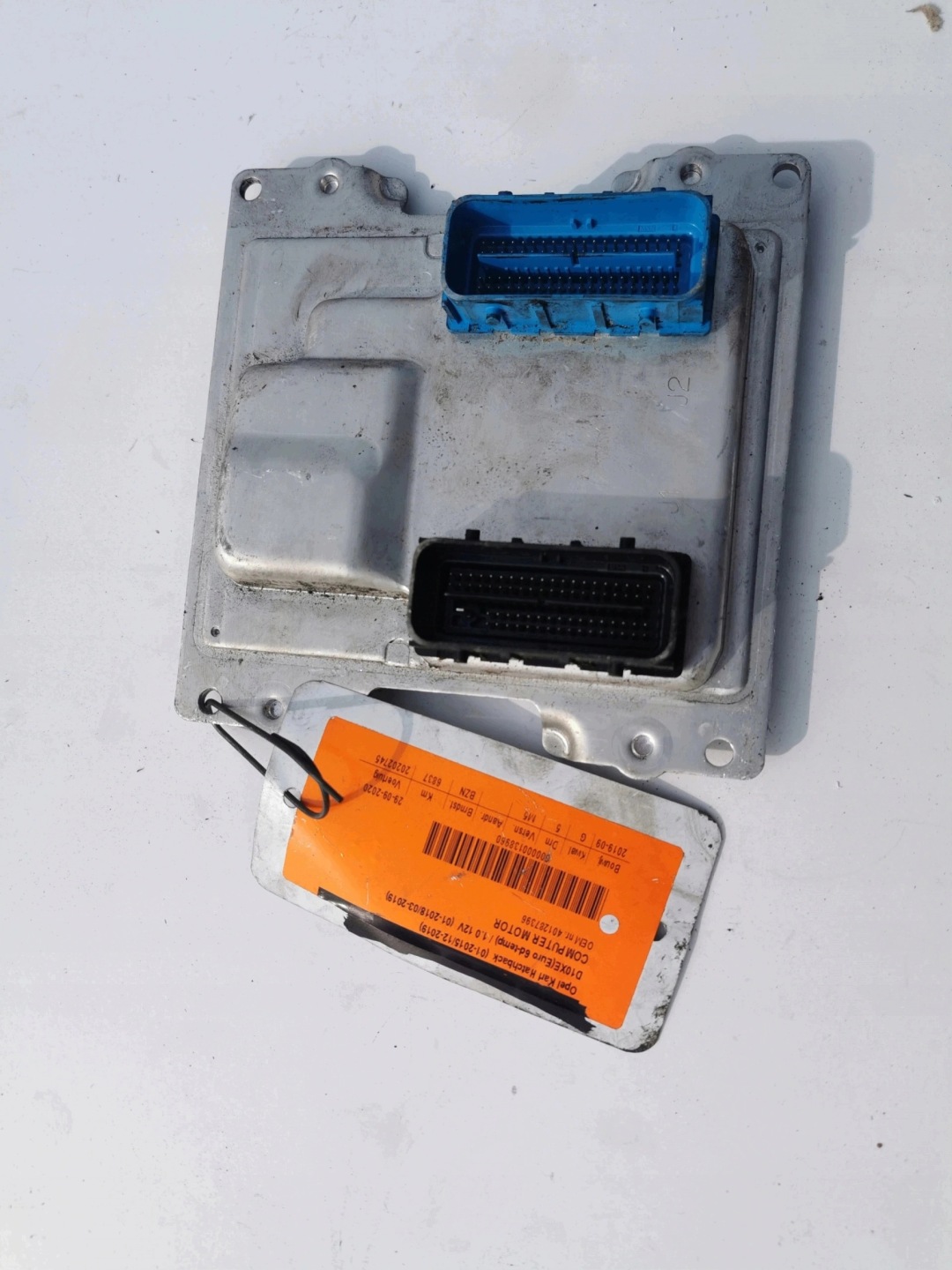 OPEL KARL 1.0B 12689585 12686280 401287396 computer ECU Originale