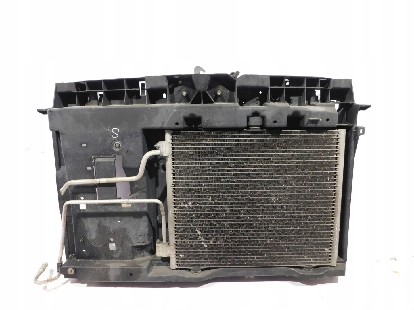 support panel for radiators radiator fan PEUGEOT 207 1.4