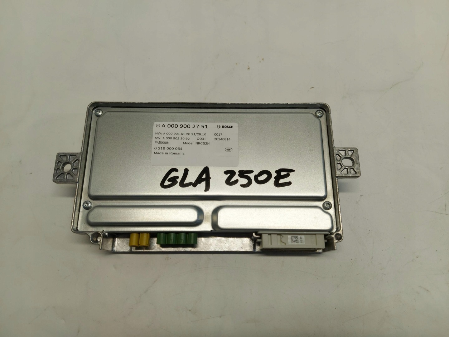 Mercedes GLA 250e LIFT II H247 control unit module PDC A0009002751