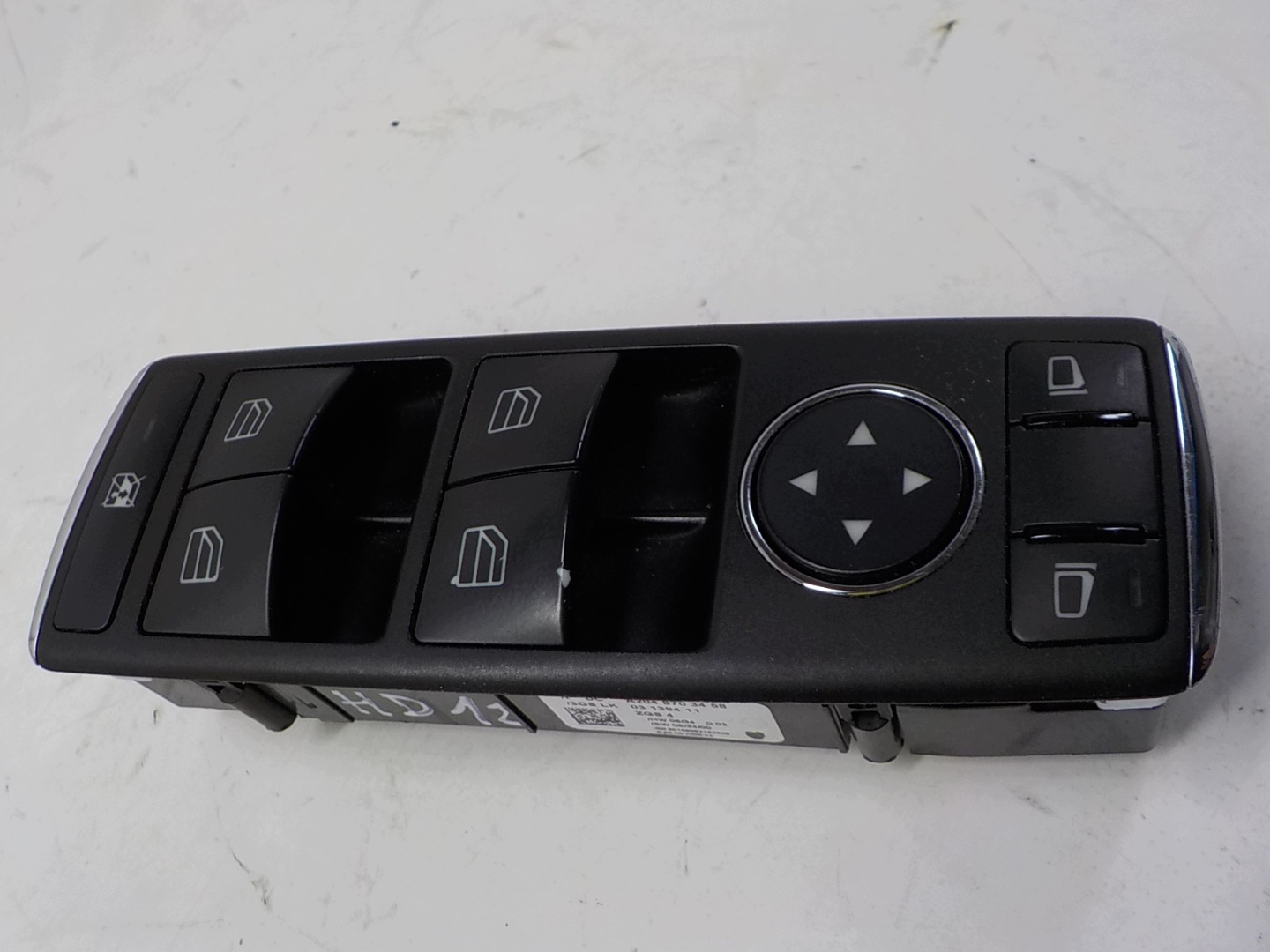 MERCEDES KLASA C W204 PANEL window control switch of mirrors left driver´s