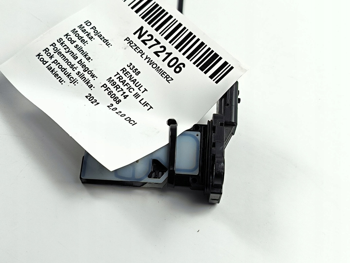 flow meter 226802713R RENAULT TRAFIC III LIFT