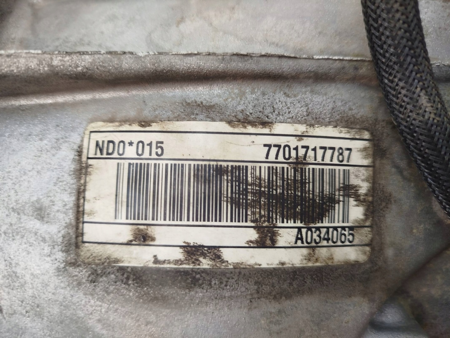 CAMBIO ND0015 7701717787 Renault Scenic 2 2.0