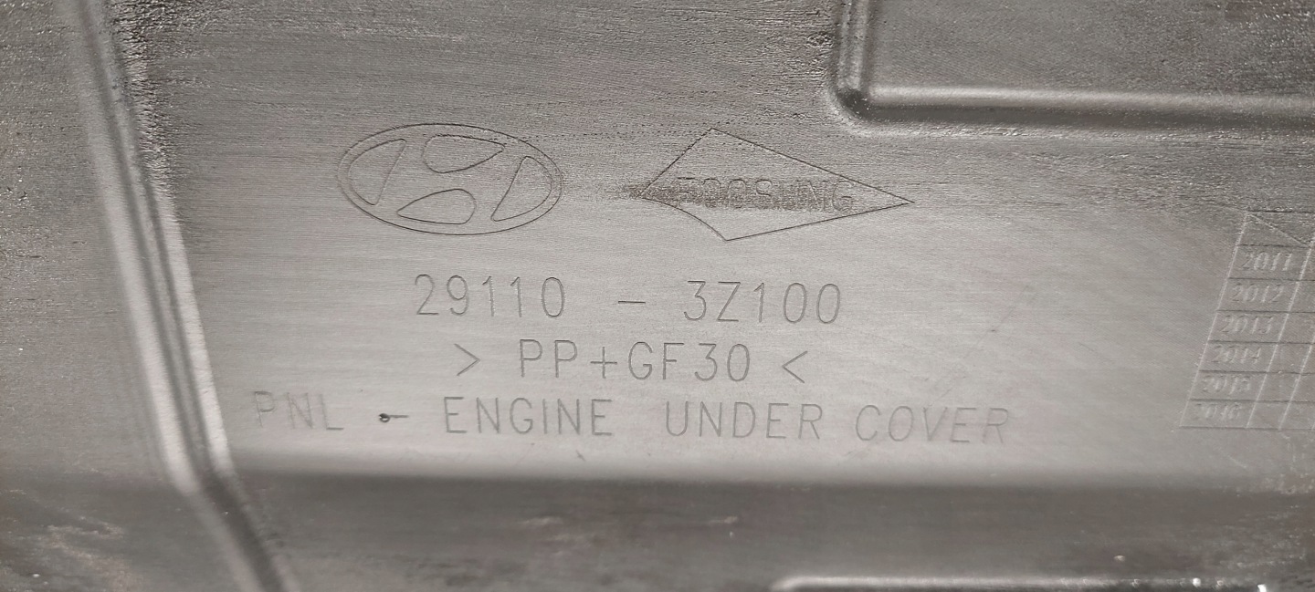 cover cover below engine HYUNDAI I40 11-19 original 29110-3Z100