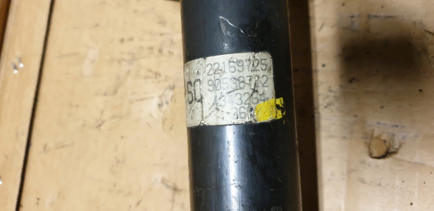 shock absorber right front OPEL CORSA B original