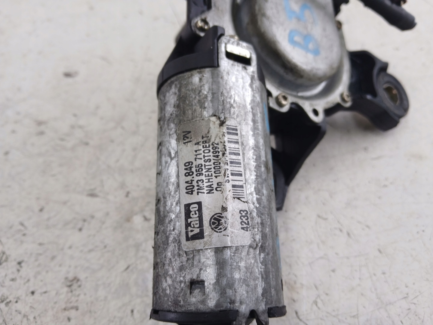 VW SHARAN und wischergsetänge heck 7M3955711A