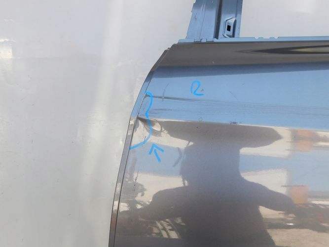 MERCEDES W156 156 GLA door left rear. rear part