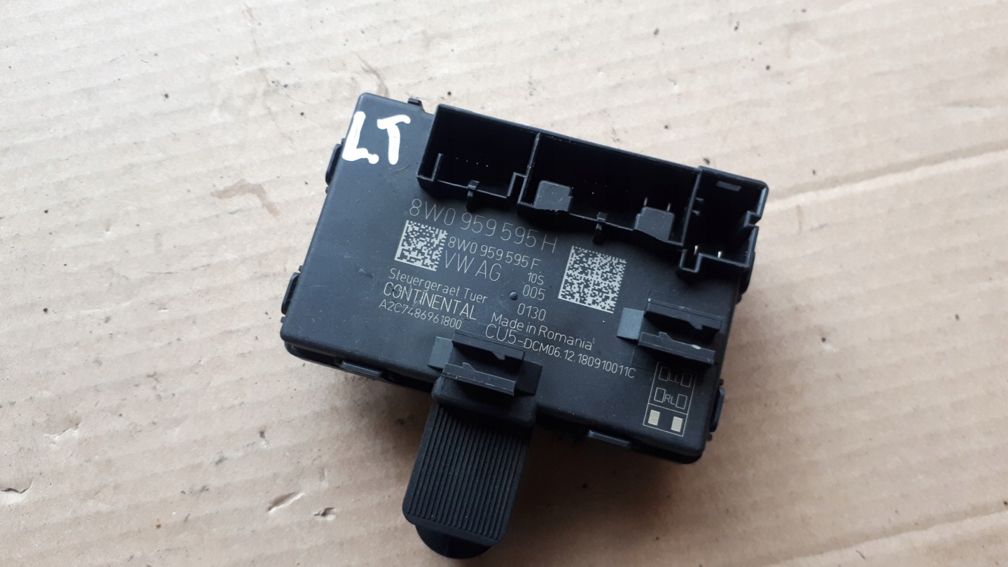 A4 B9 8W module control unit door 8W0959595H A5 8W