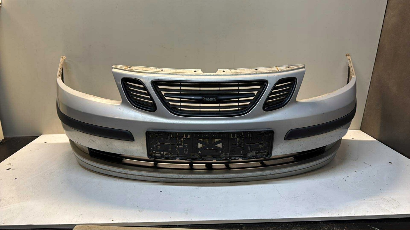 bumper front front SAAB 9-3 93 sedan CABRIO KOMBI 268 SREBRNY complete