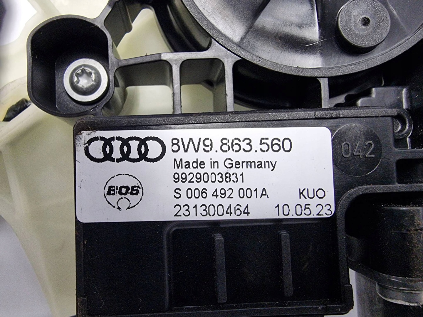 Mécanisme ROLETY 8W9863560 AUDI A4 B9 QUATTRO