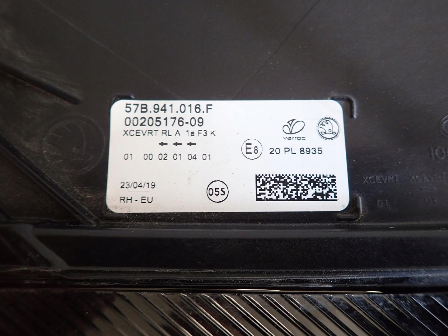 light front front right SKODA KAROQ 2017- FULL LED 57B941016F