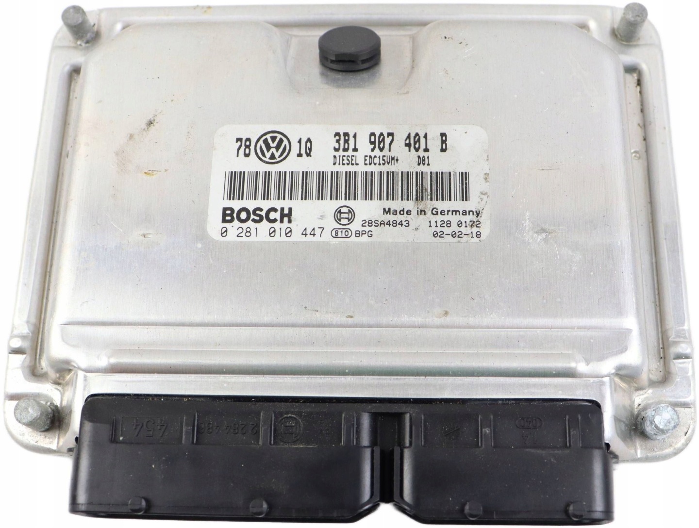 VW PASSAT B5 FL computer control unit of the engine ECU 2.5 TDI 3B1907401B