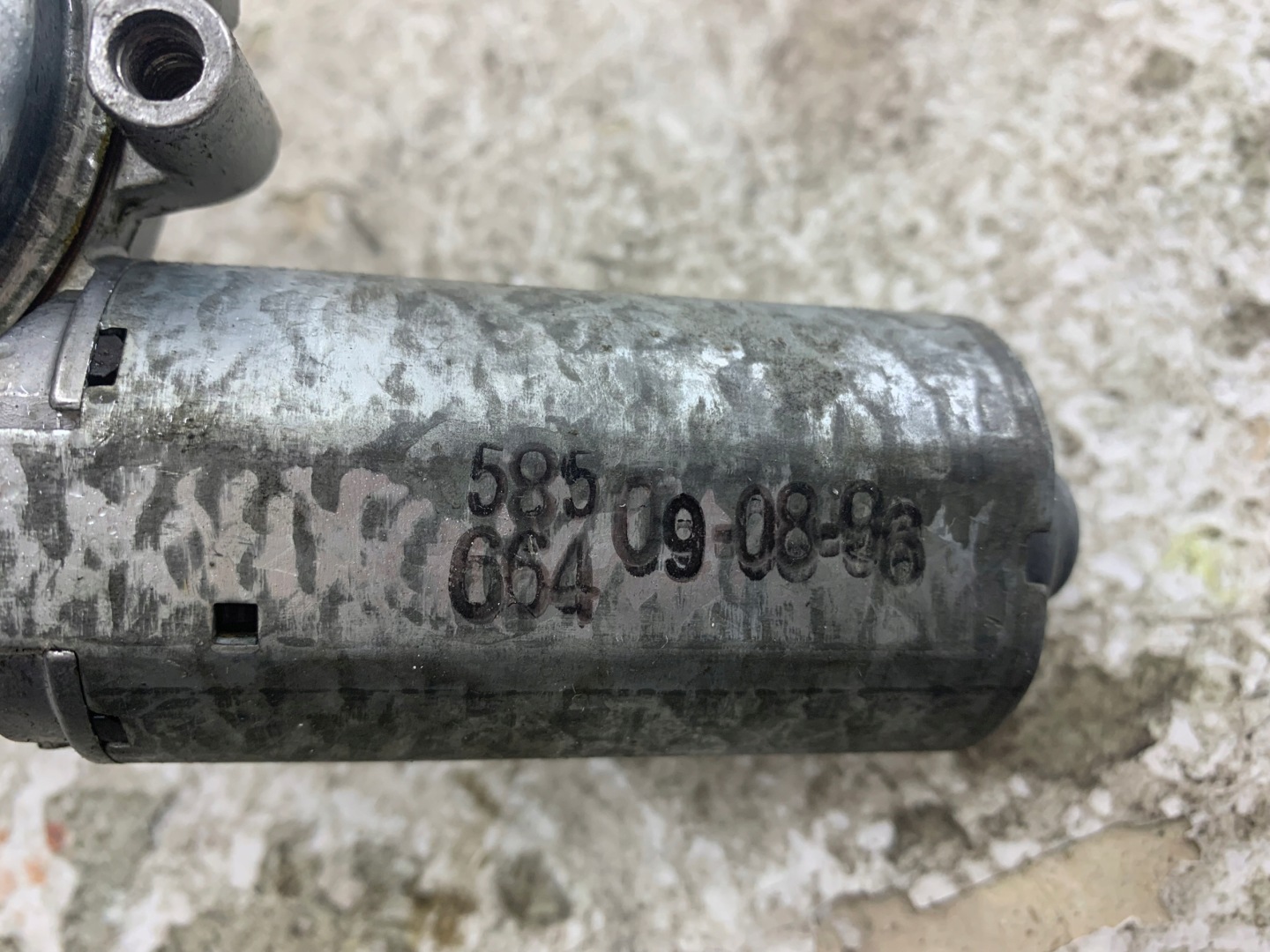 BMW E36 Wischergsetänge heck