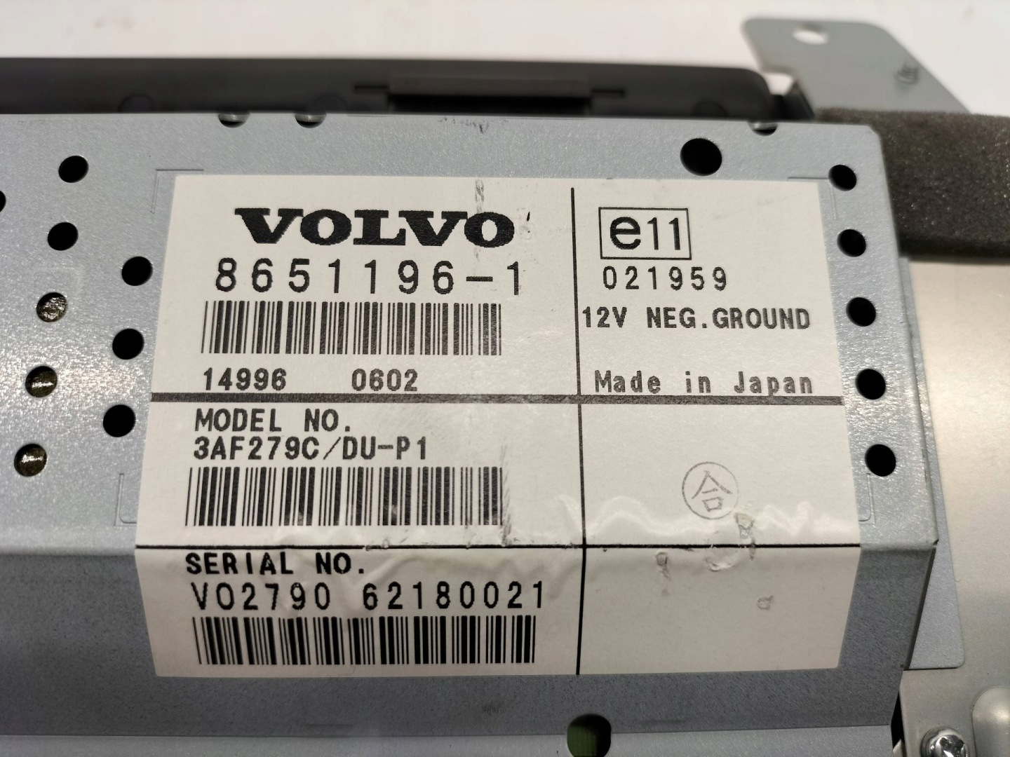 display 8651196 Volvo S40 II (2004-2012)