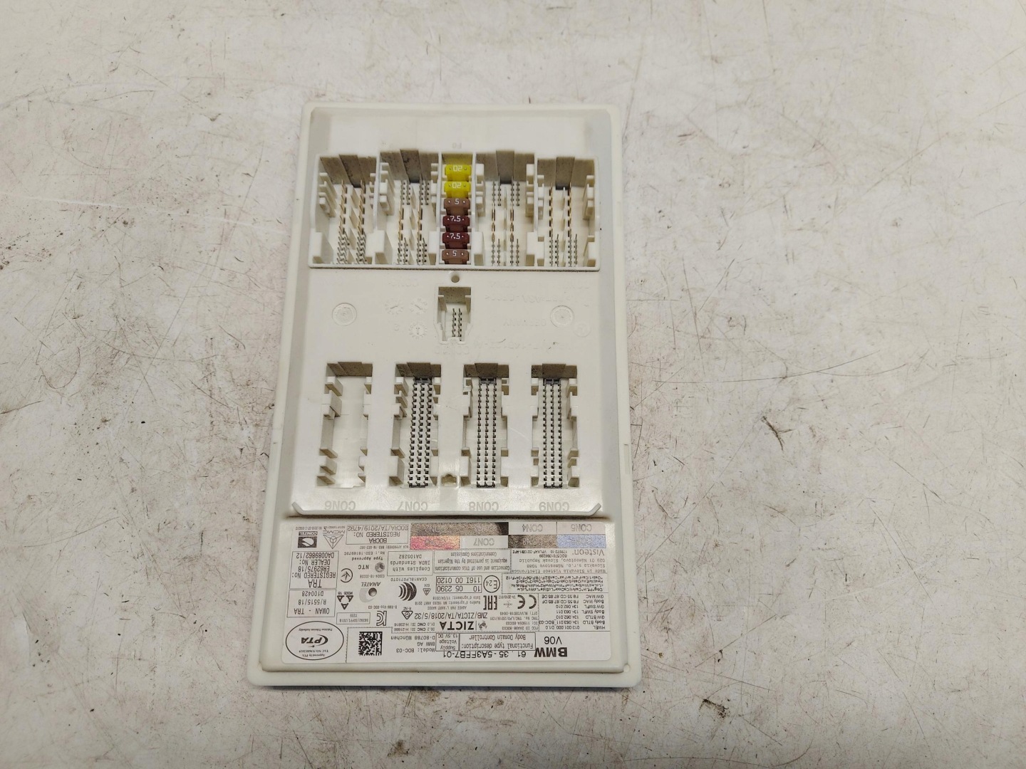 BMW G23 G22 M440i Cabrio module control unit komfortu 5A3FFB7