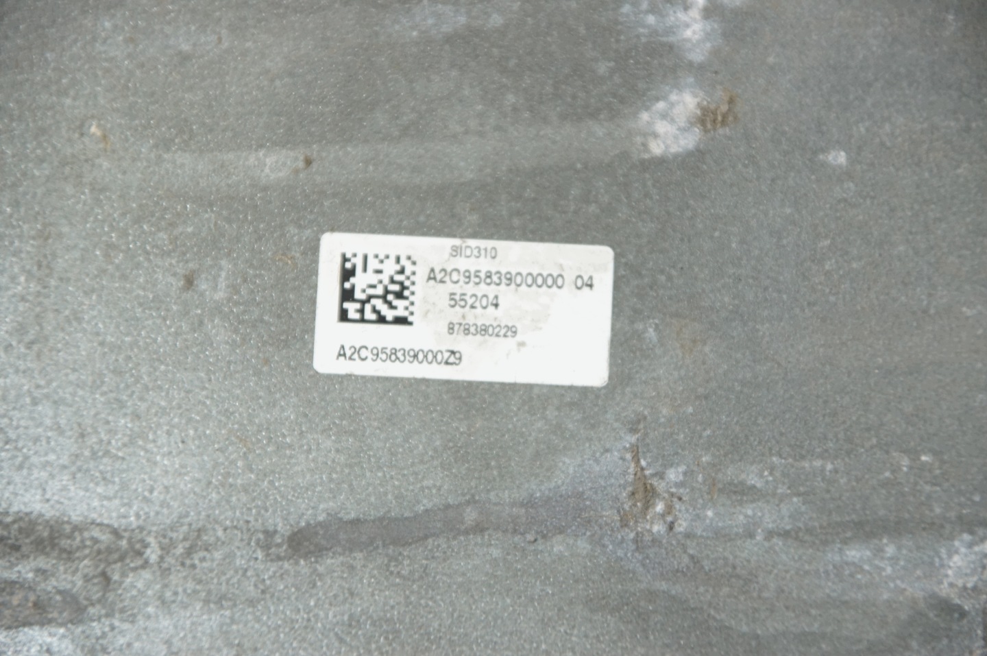 computer motore ECU 237109955R RENAULT MASTER III