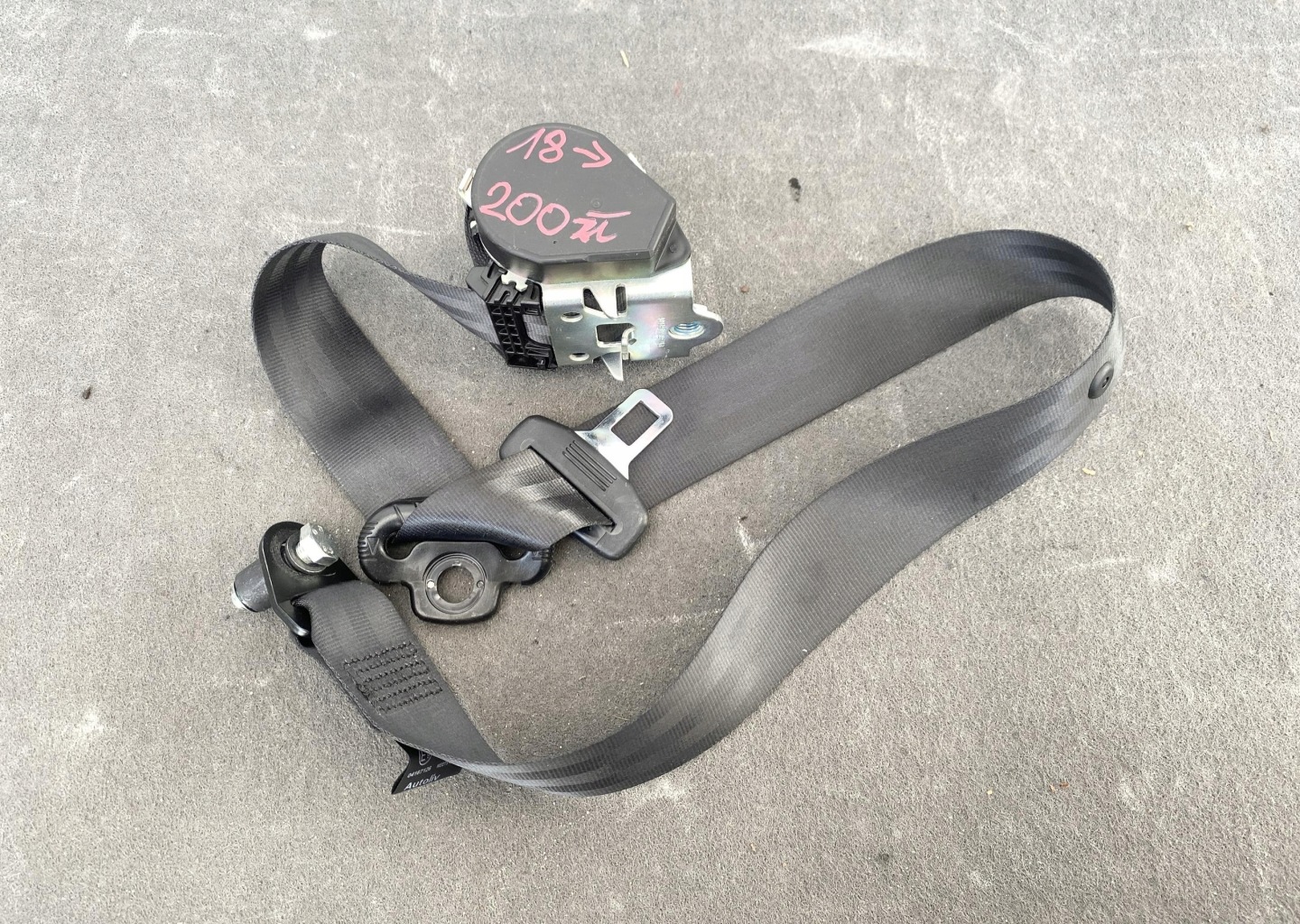 DUCATO BOXER JUMPER 18- tension belt safety driver´s left