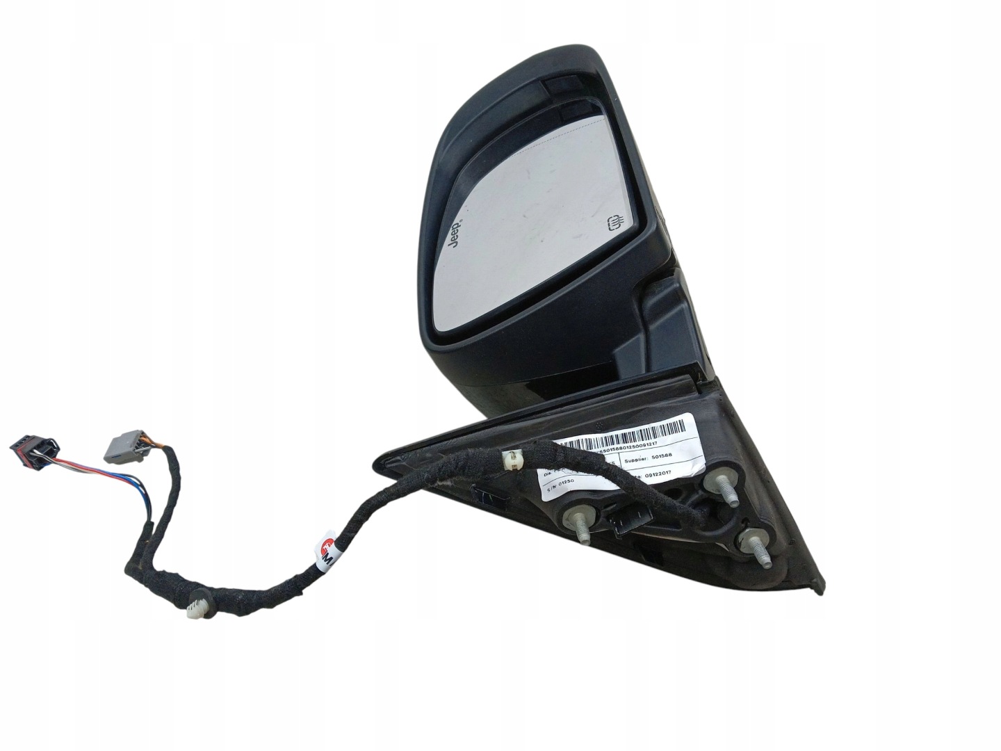 mirror right JEEP COMPASS II (2017-2020) 9 PIN UK ANGLIK