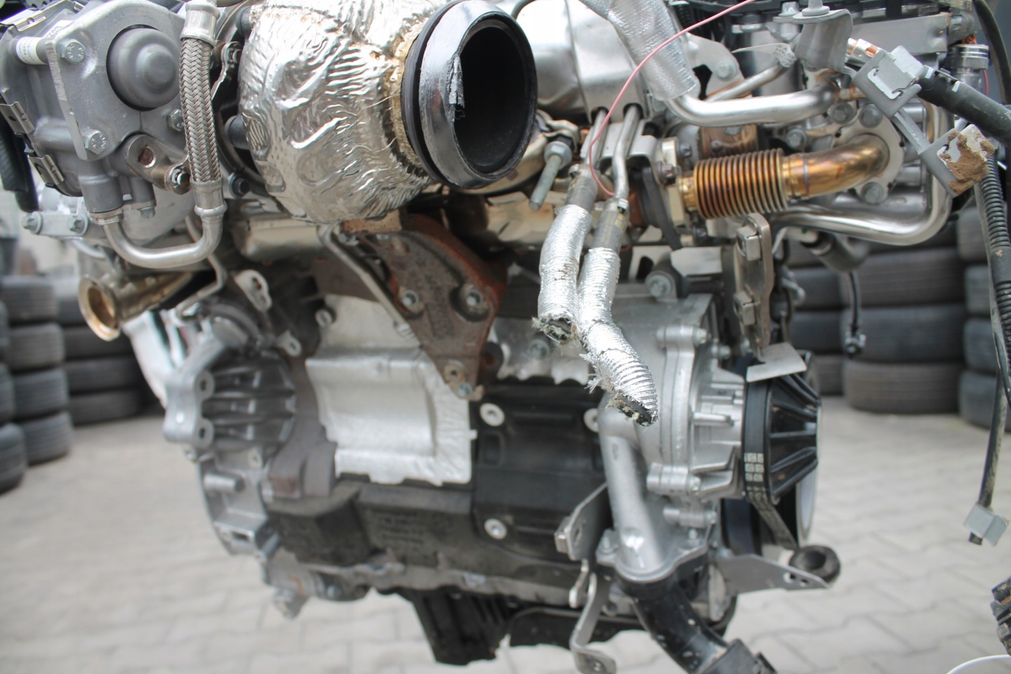 engine complete MERCEDES GLC 654820 JEDNO TURBO 7TYS KM