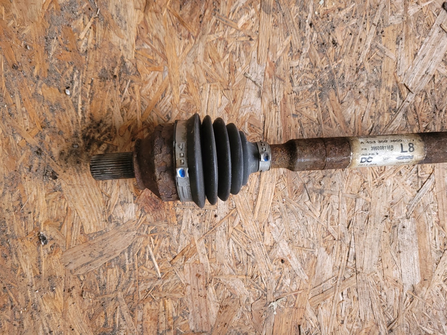 semi-axis rear rear part right TWINGO III SMART FORFOUR II
