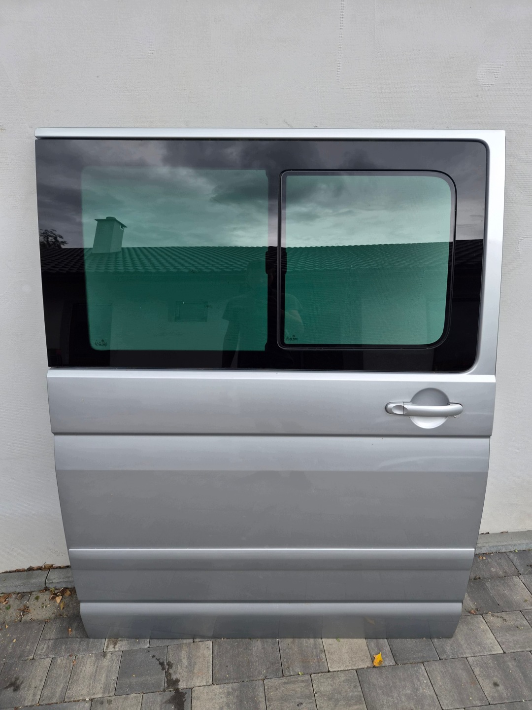 door sliding VW T5 T5 lift side right silver