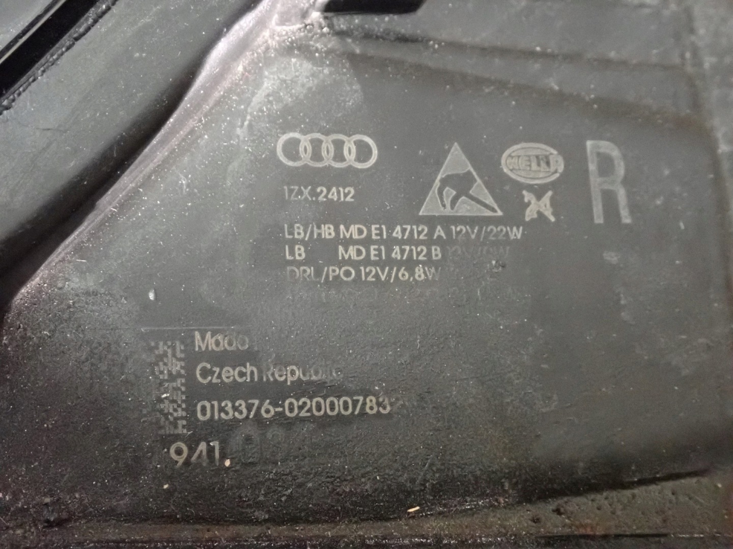 light right right FULL LED AUDI A6 C8 4K 2018- 4K0941034