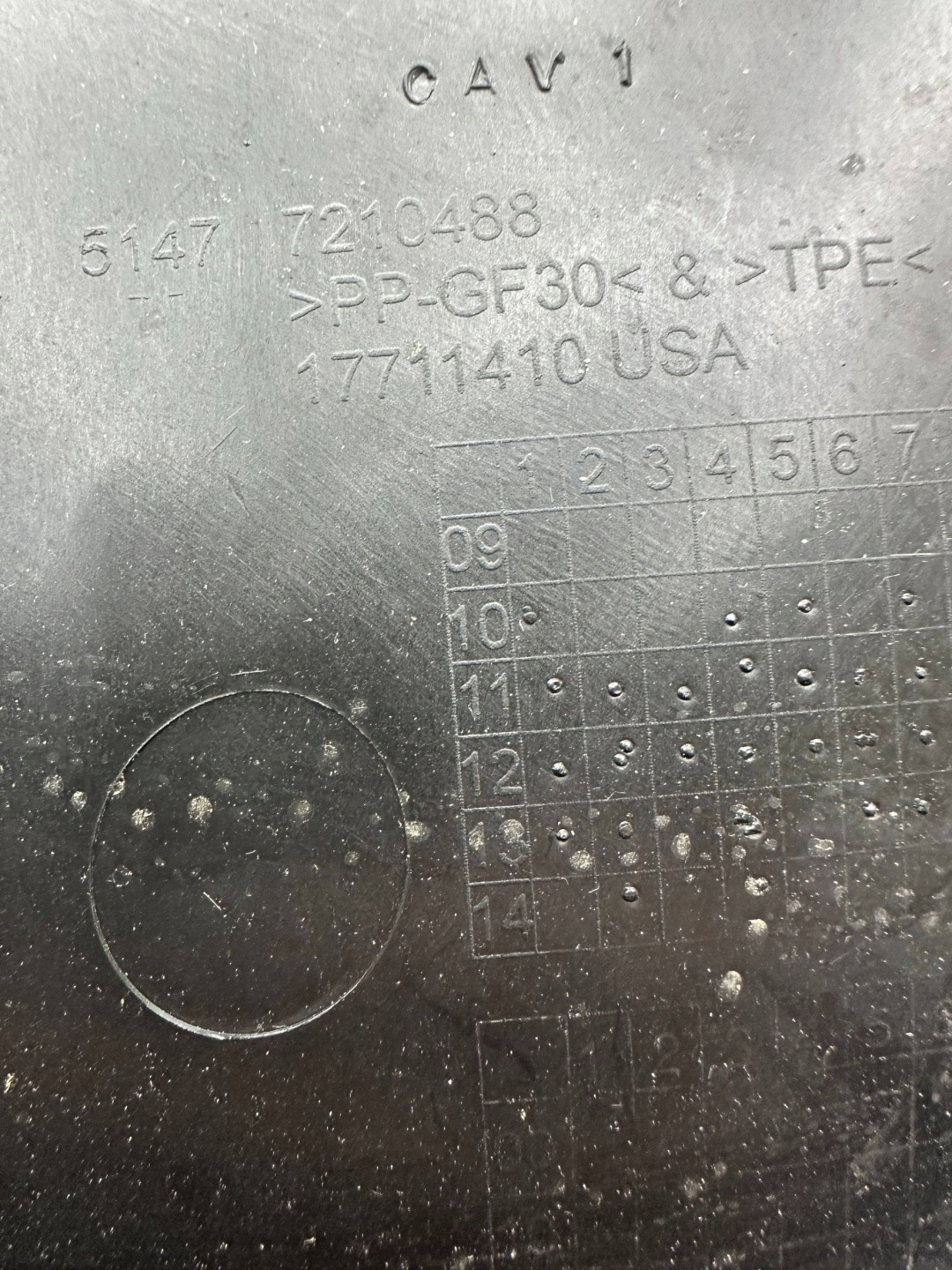 pipe dolotowa BMW X3 F25 7210488