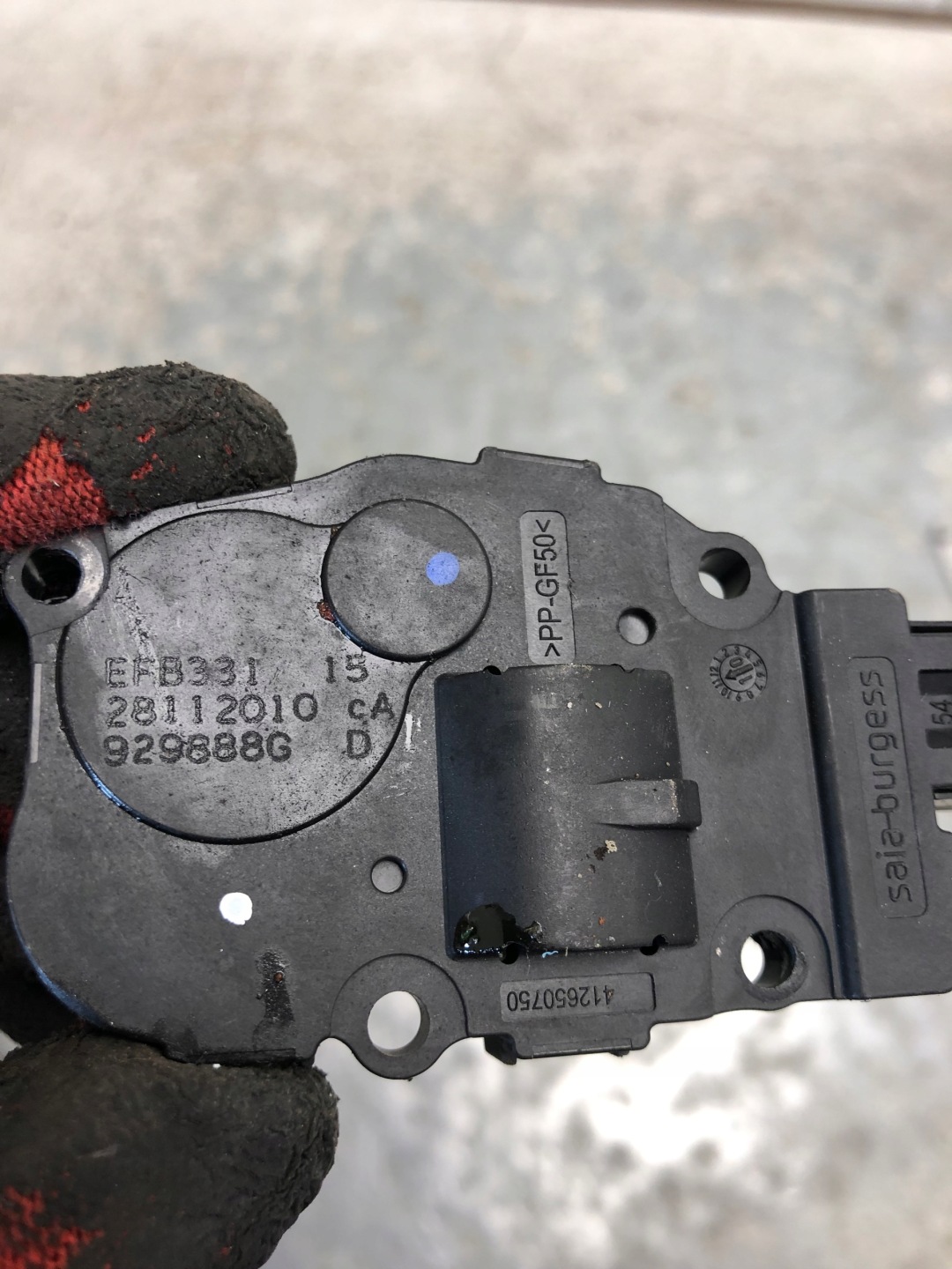 Motor heizgebläse BEHR EFB331