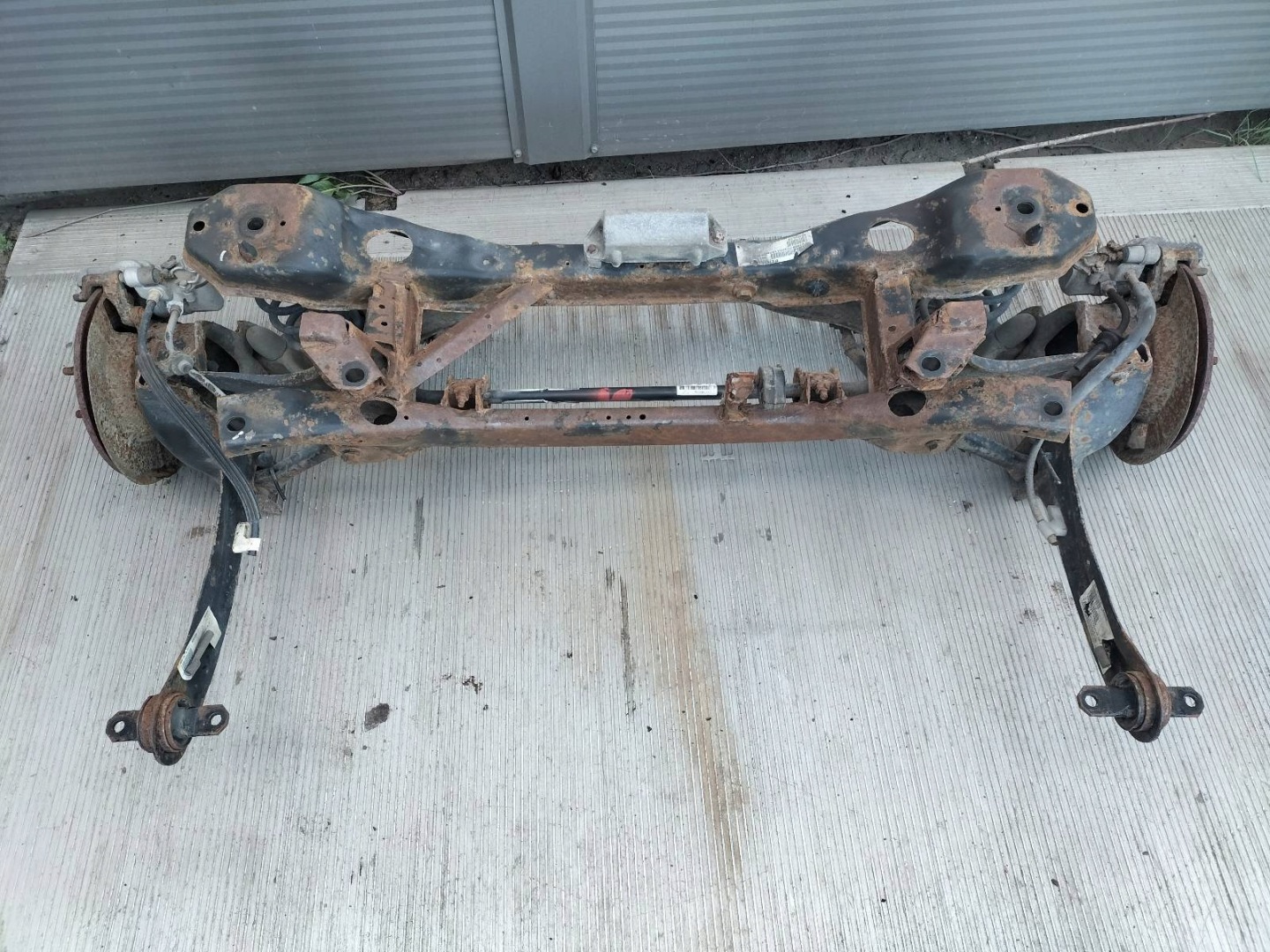 complete sususpension sider axle beam rear part VOLVO S40 II