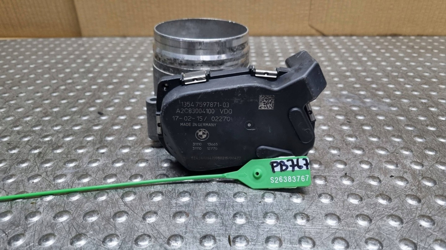 Valvola a farfalla 7597871 BMW M4 F82 E84 E88 E90 E91 E92 E93 F01 F02 F10 F11 3.0