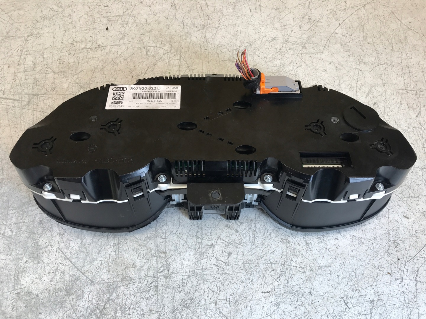 dials dials AUDI A4 B8 LIFT 8K0920932D