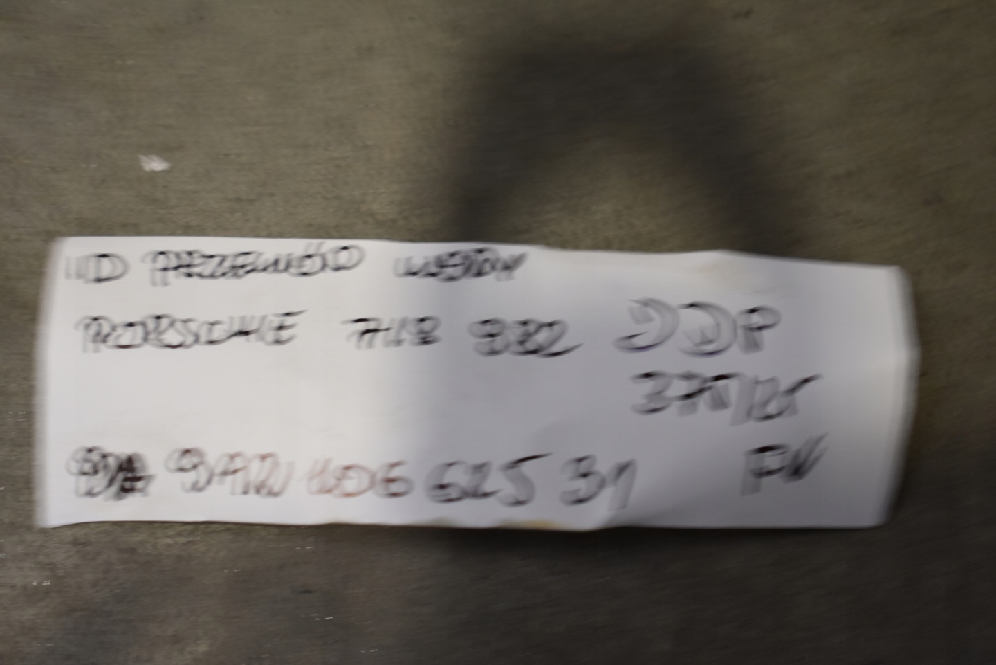IDEALNY prijenos vode PORSCHE 718 982 DDP 1