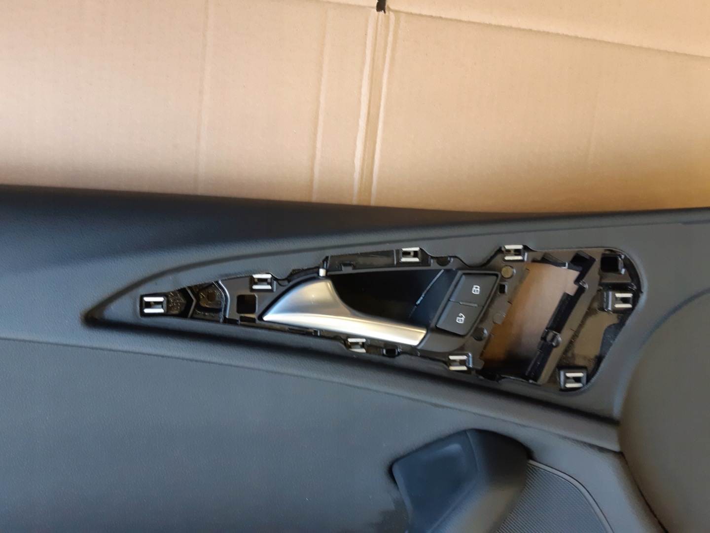 AUDI A6 C7 side door upholstery left front leather