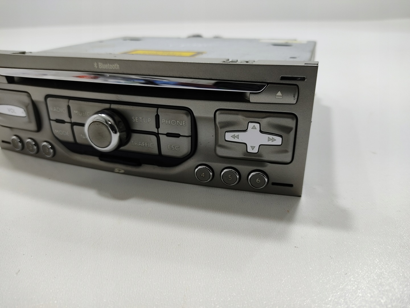 FABRYCZNE RADIO Navigation CITROEN C5 III X7 96661984CL 2008-2011