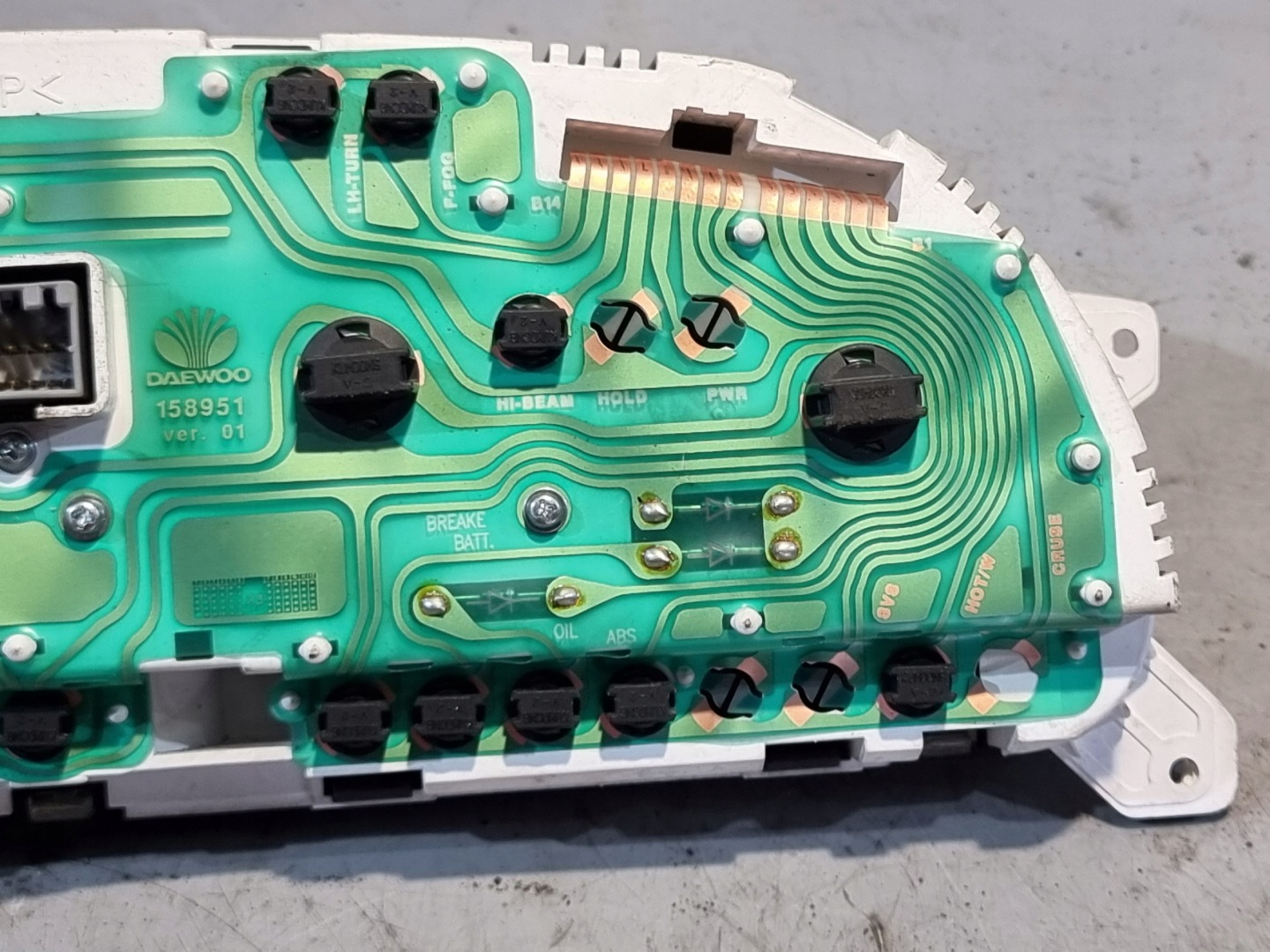 dials dials OE 96498321 DAEWOO REZZO 2.0B 03r