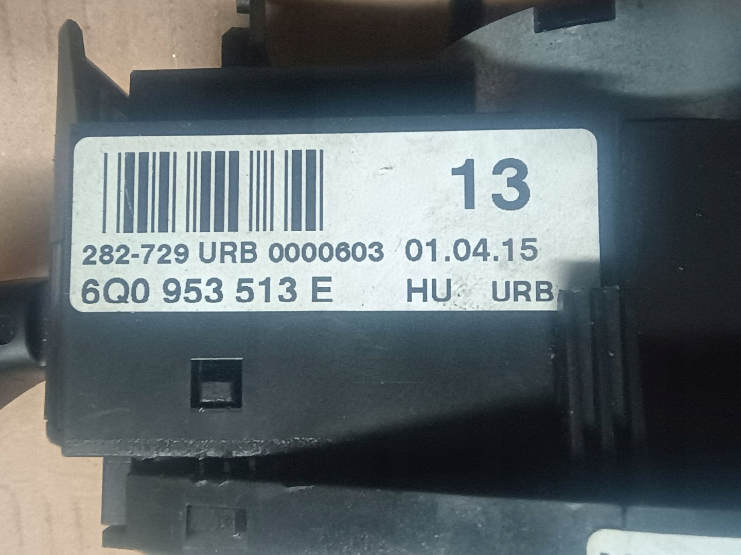 DEVIO LUCI TERGICRISTALLO TERGI 6Q0953513E SEAT IBIZA III