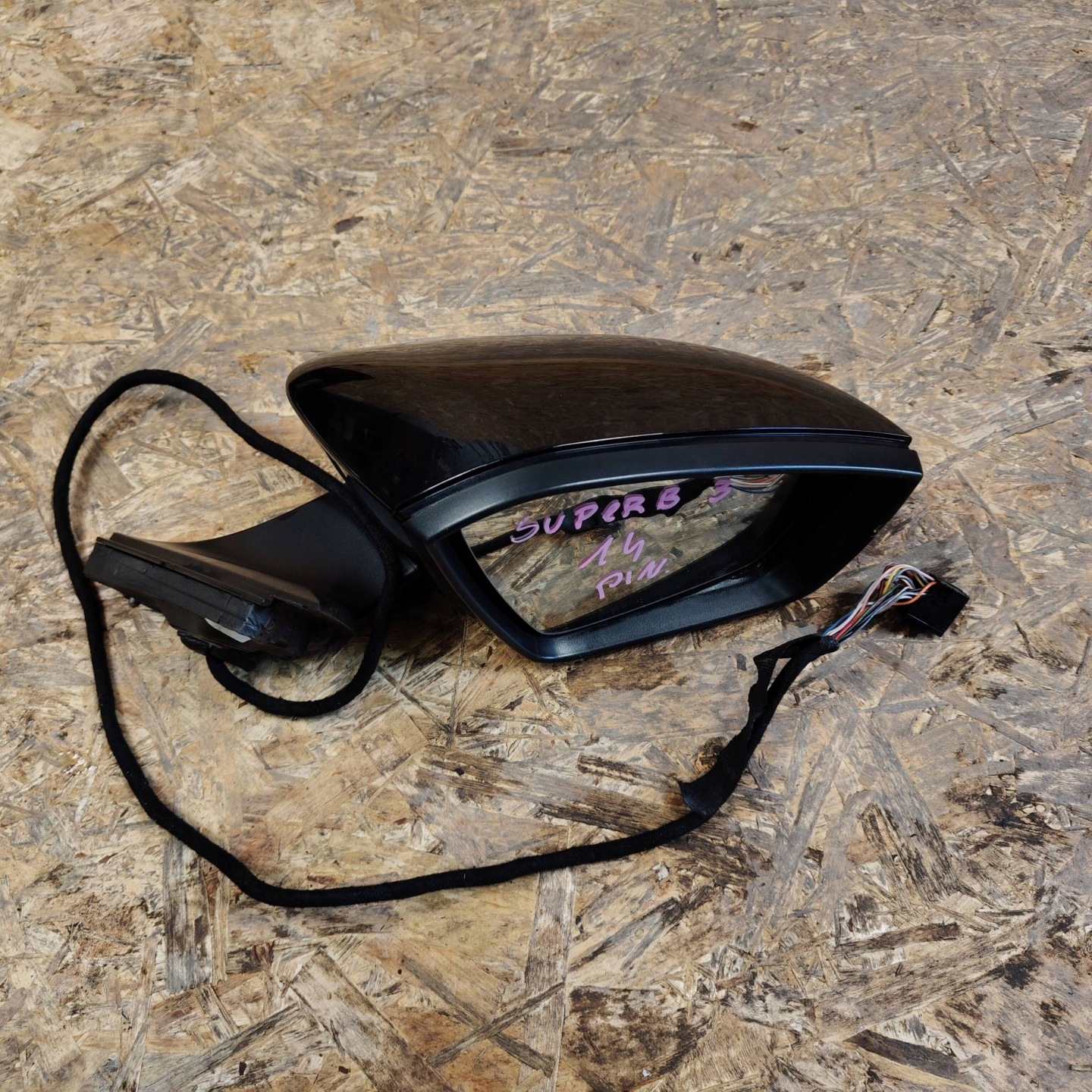 electrics mirror side right side Skoda Superb B8 (3V) 14 pin Europa