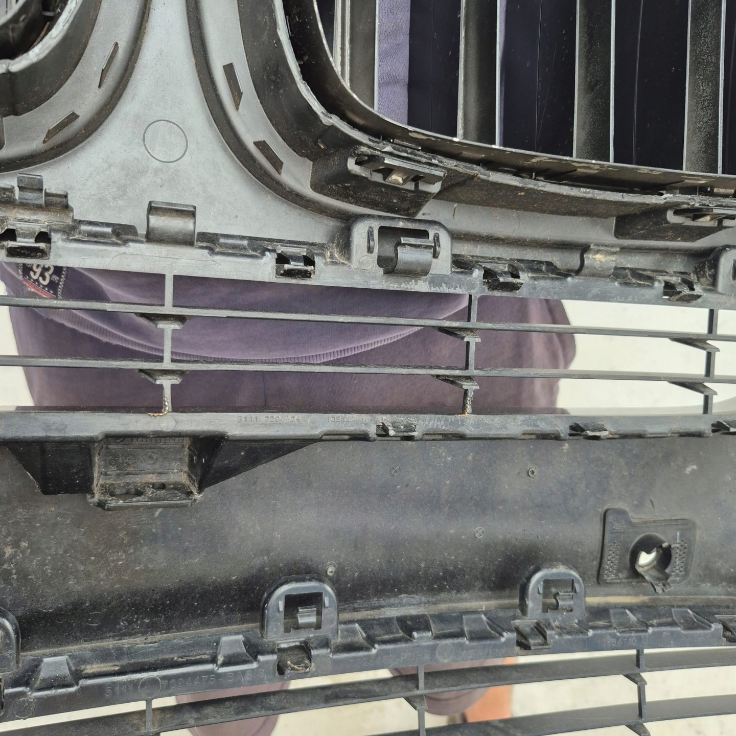 BMW X5 F15 13- bumper front front PDC SPR + supports 7294480