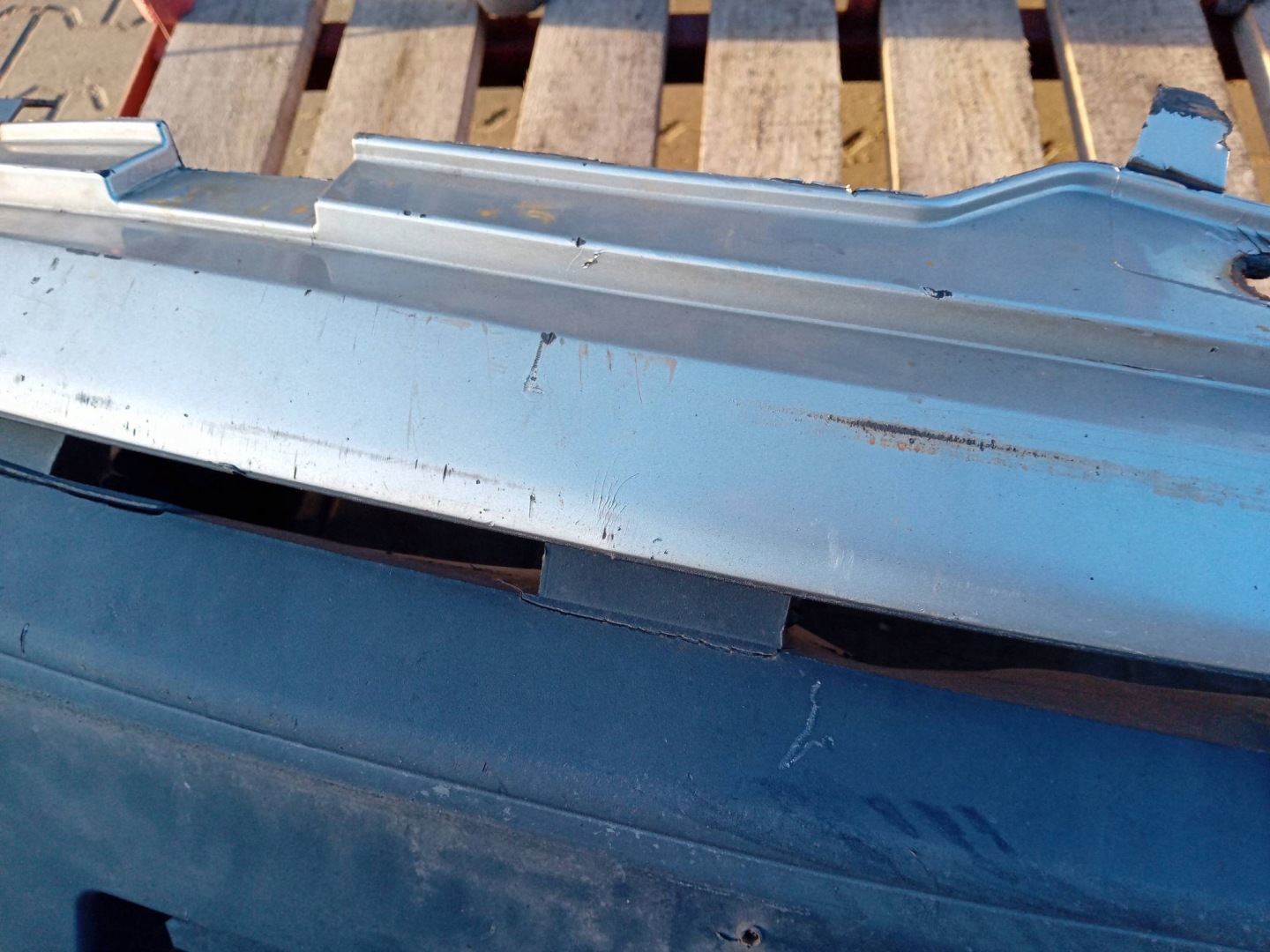 bumper front SREBRNY FIAT PUNTO II