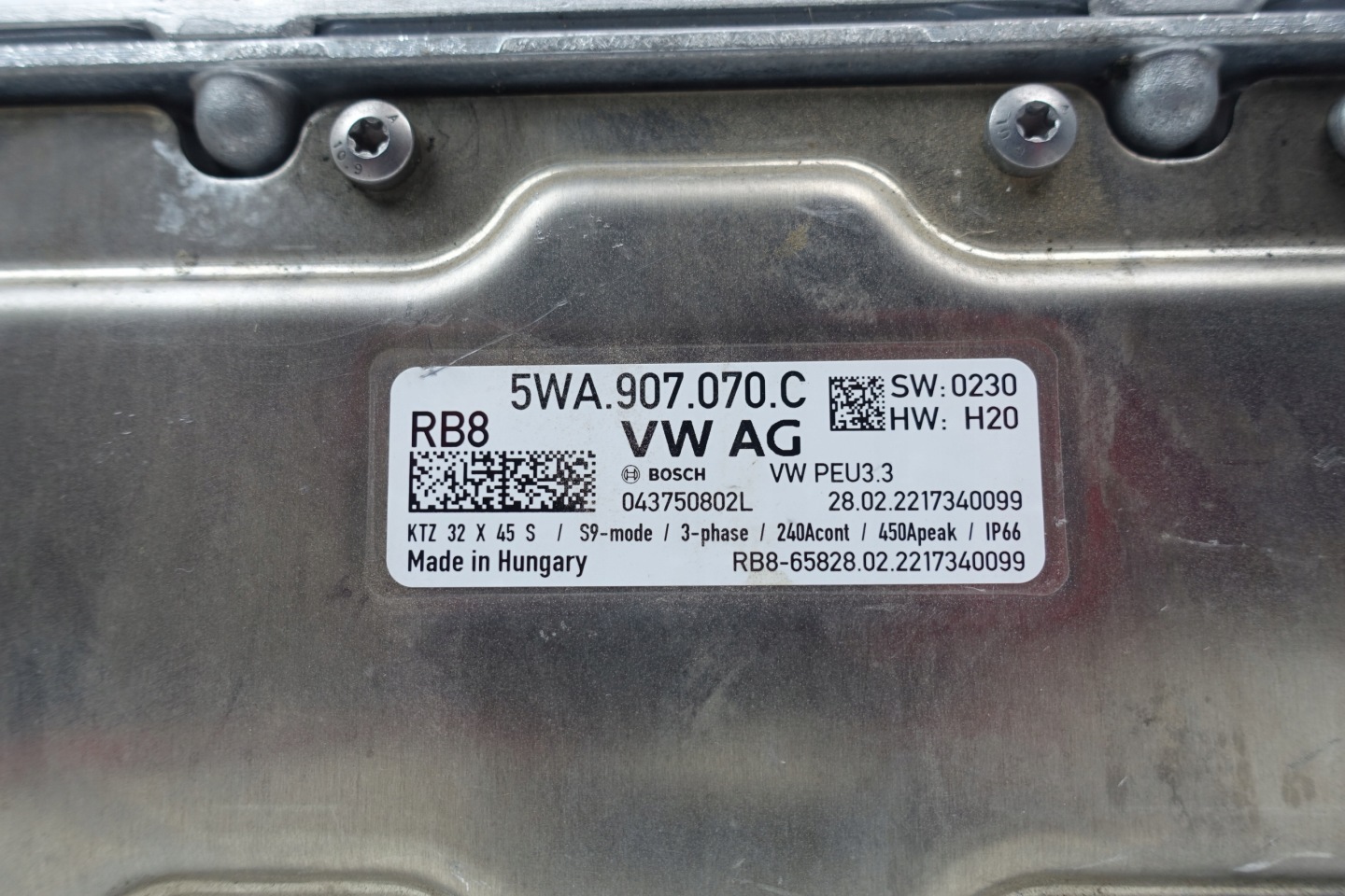 control unit voltage module VW SKODA 5WA907070C
