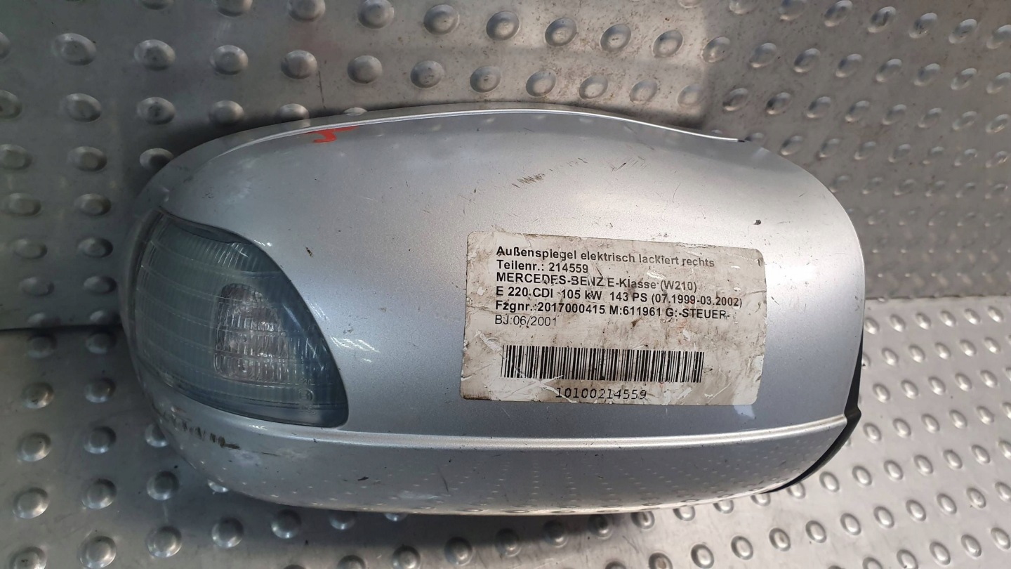 mirror right MERCEDES E-KLASA W210 7 PIN 2108108616 95